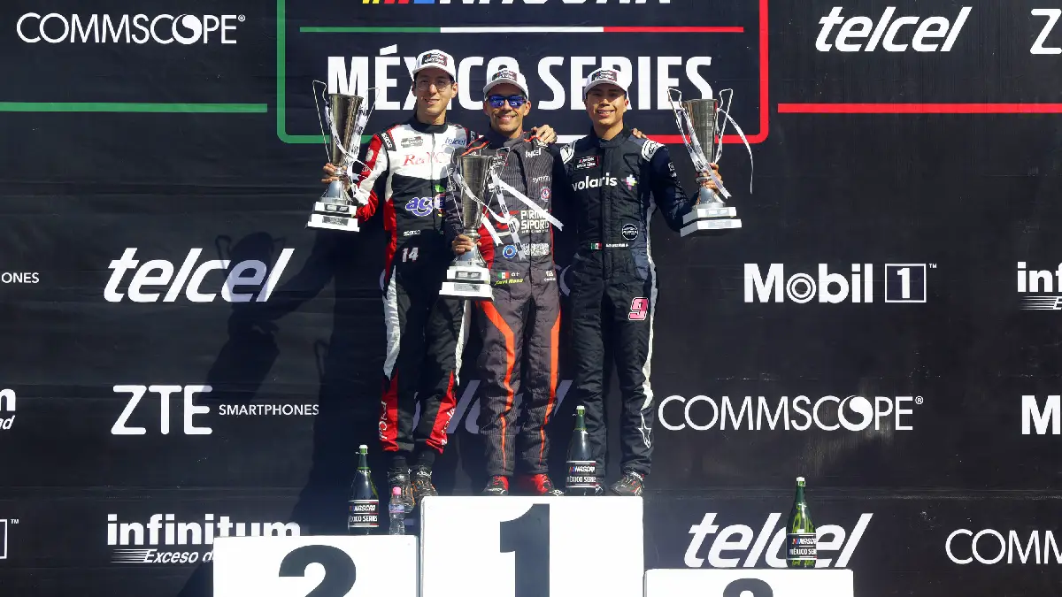 Xavi Razo gana la Nascar México Series 2025 en Puebla; Mantiene liderato del campeonato