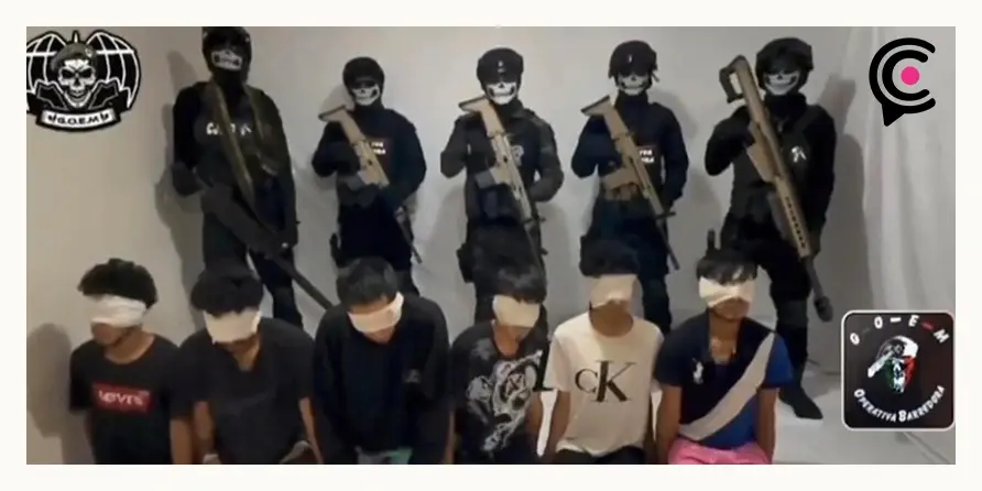 Operativa Barredora del CJNG se adjudica asesinato de jóvenes hallados en Los Fuertes de Puebla 