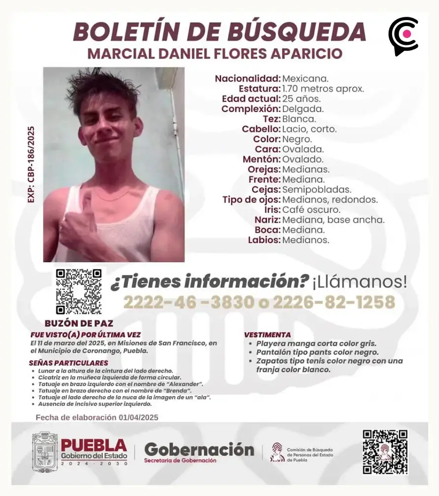 Operativa Barredora del CJNG se adjudica asesinato de jóvenes hallados en Los Fuertes de Puebla 