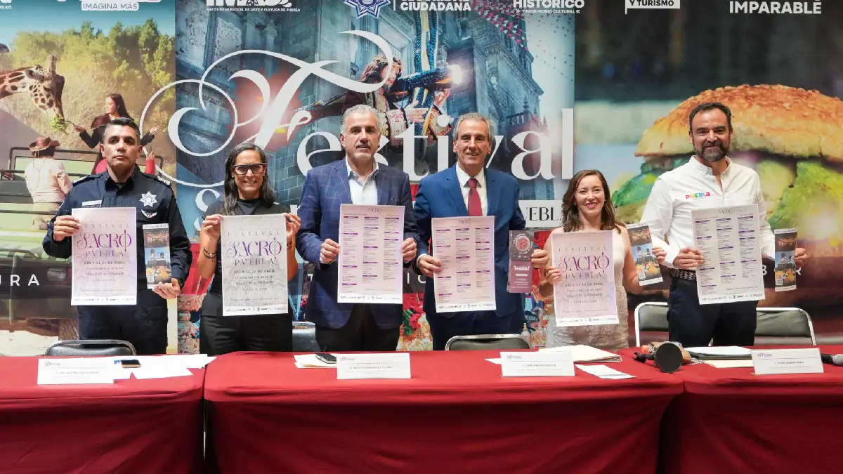 Gobierno de la Ciudad de Puebla anuncia actividades de la Temporada de Semana Santa 2025