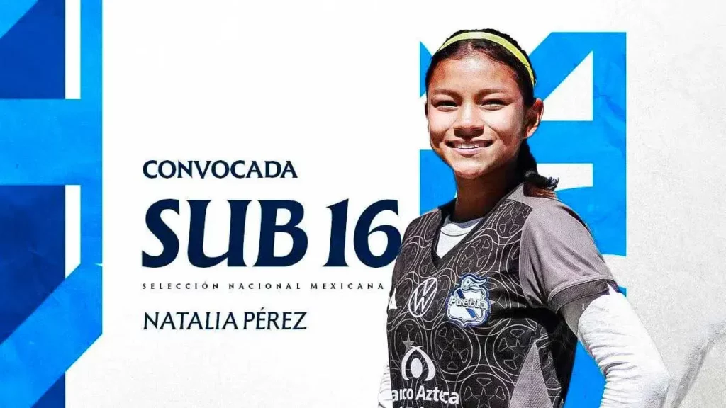 Quinceañera poblana forma parte de la Selección Mexicana Femenil Sub-16; equipo vence a Suecia