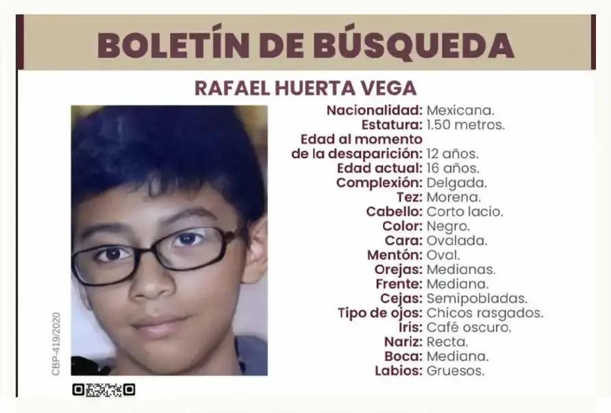 Localizan restos óseos de Rafael, niño de 12 años desaparecido en Puebla