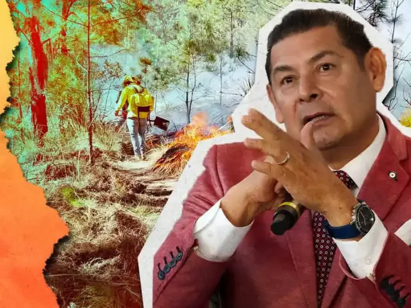 Administración de Alejandro Armenta ha sofocado 170 incendios forestales en Puebla