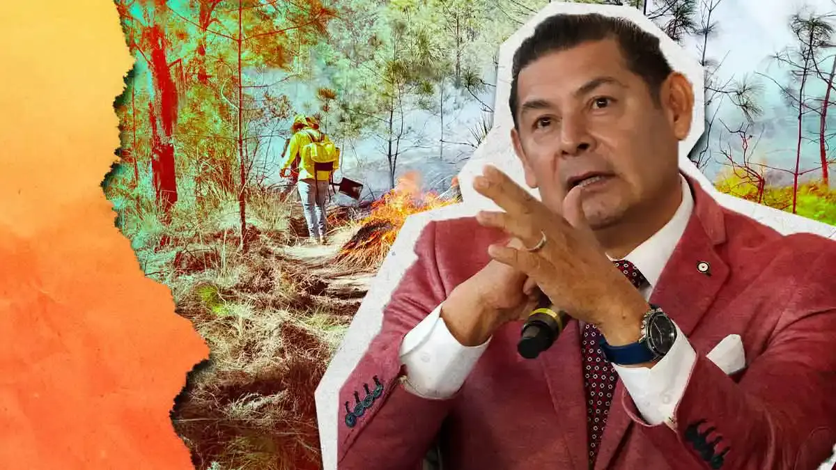 Administración de Alejandro Armenta ha sofocado 170 incendios forestales en Puebla