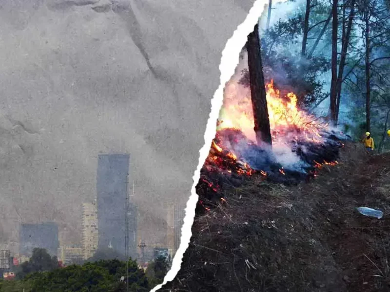 Incendios forestales en Puebla provocan mala calidad del aire este miércoles 16 de abril 2025