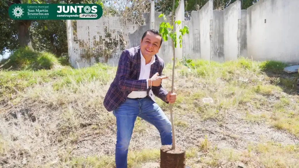 Gobierno municipal de San Martín Texmelucan inicia programa piloto de adopción de árboles