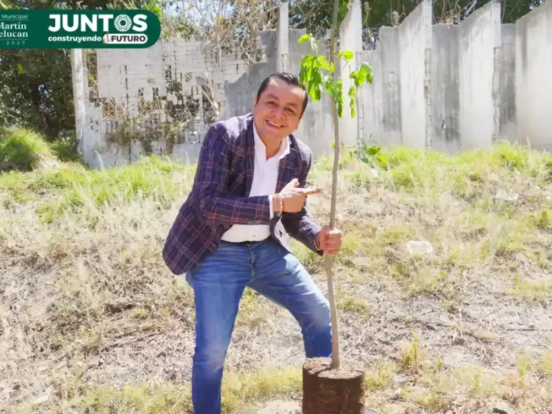 Gobierno municipal de San Martín Texmelucan inicia programa piloto de adopción de árboles