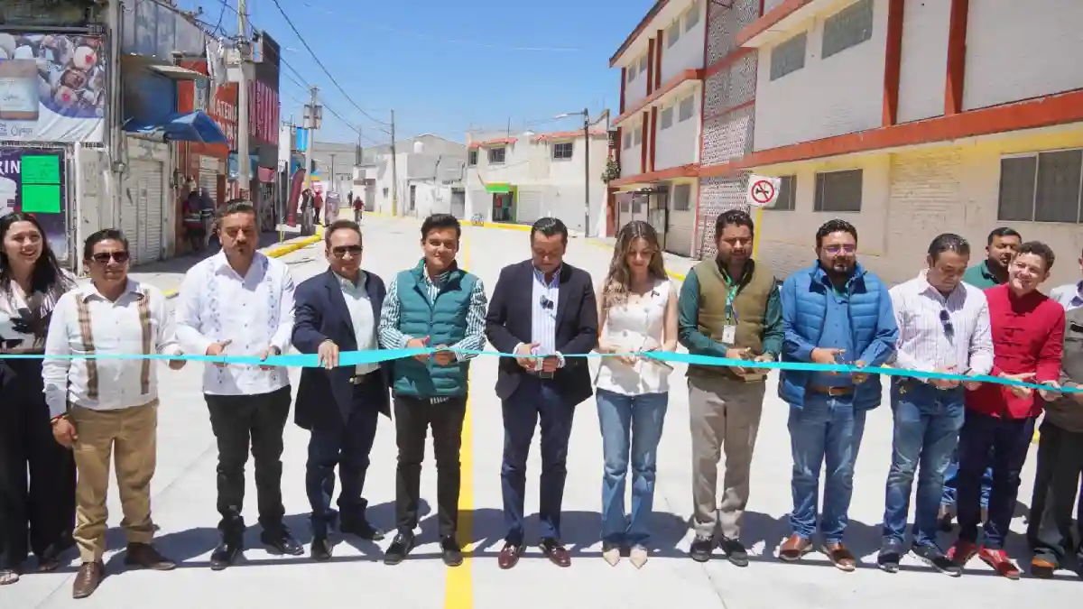 Juan Manuel Alonso Inaugura dos obras que benefician a más de 70 mil Texmeluquenses