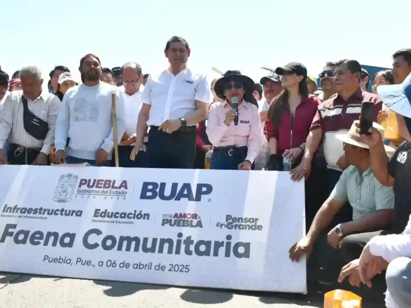 Universitarios BUAP se suman a jornada de limpieza en CU2