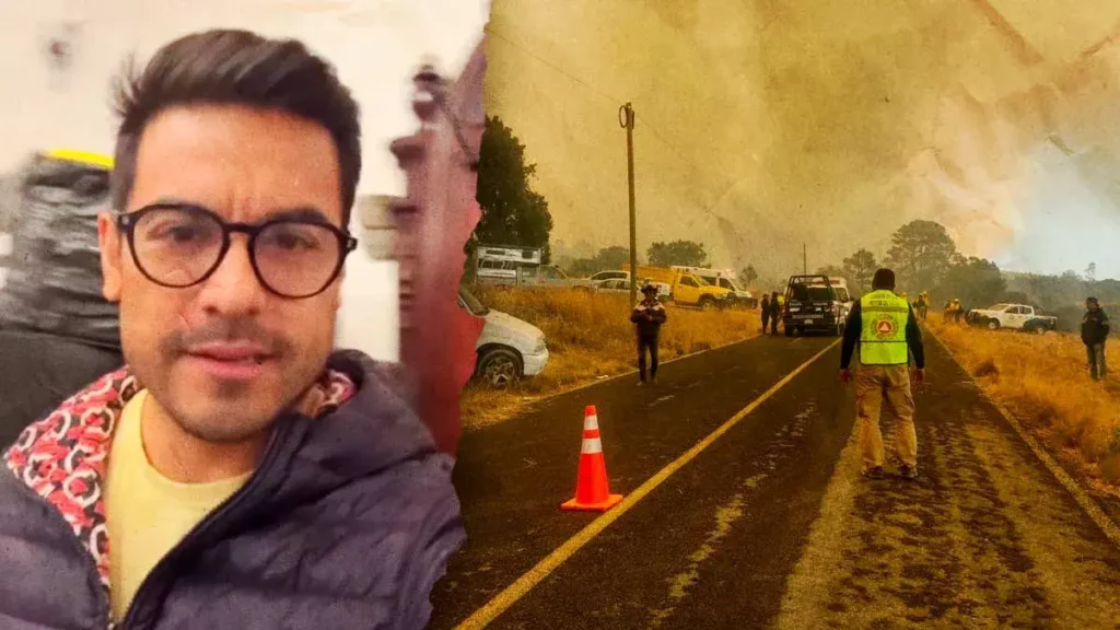 Carlos Rivera ofrece su casa como centro de acopio ante incendios forestales en Tlaxcala
