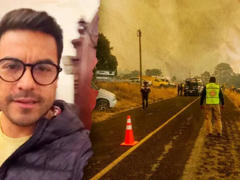 Carlos Rivera ofrece su casa como centro de acopio ante incendios forestales en Tlaxcala