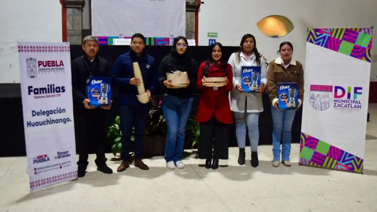 DIF de Zacatlán beneficia a escuelas que cuentan con desayunadores calientes