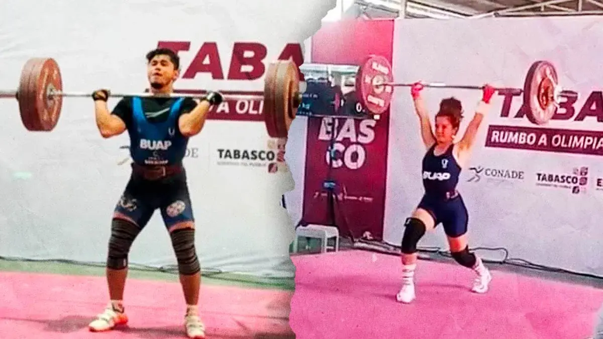 Atletas de la BUAP representarán a Puebla en Halterofilia de la Olimpiada Nacional 2025