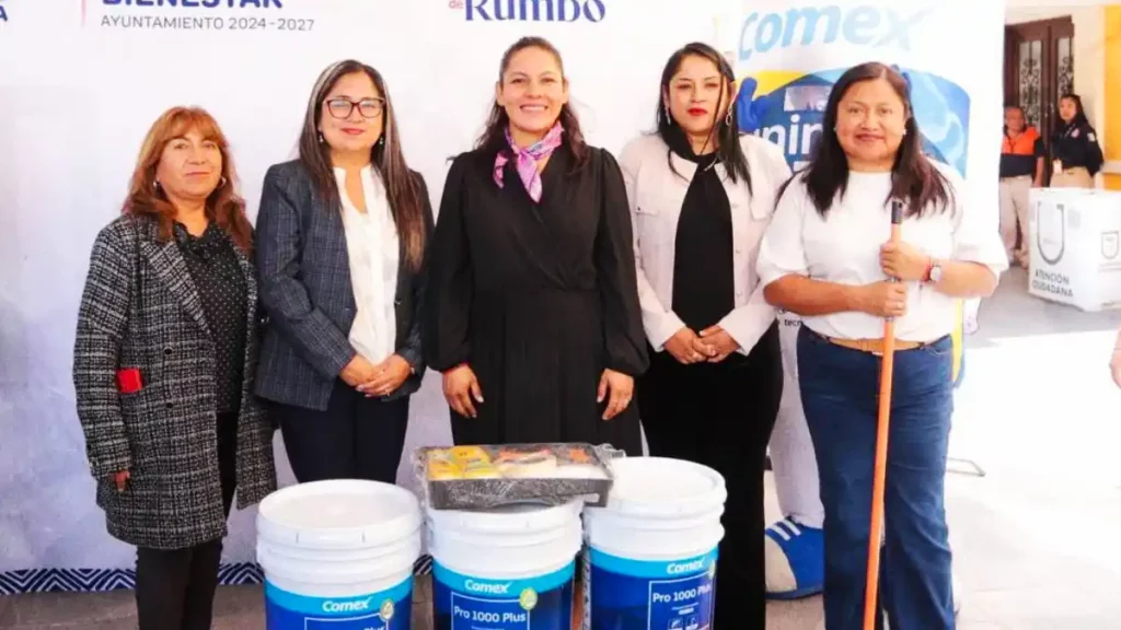 Promueve Lupita Cuautle el fortalecimiento de escuelas públicas en San Andrés Cholula