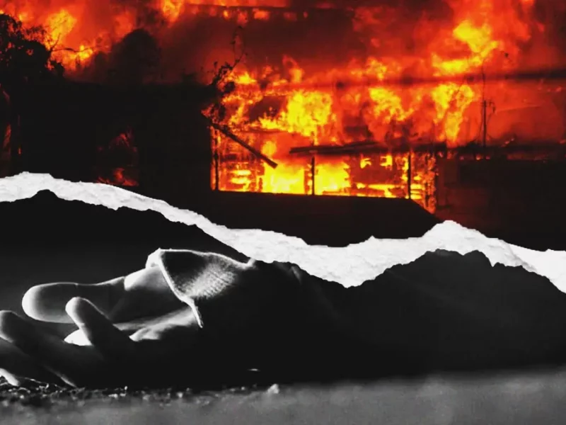 Hombre murió en incendio que provocó para evitar ser internado en un anexo de Tehuacán