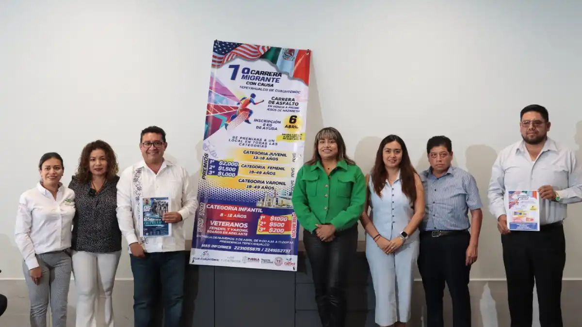 Invitan en Congreso del Estado a participar en la Primera Carrera Migrante con causa