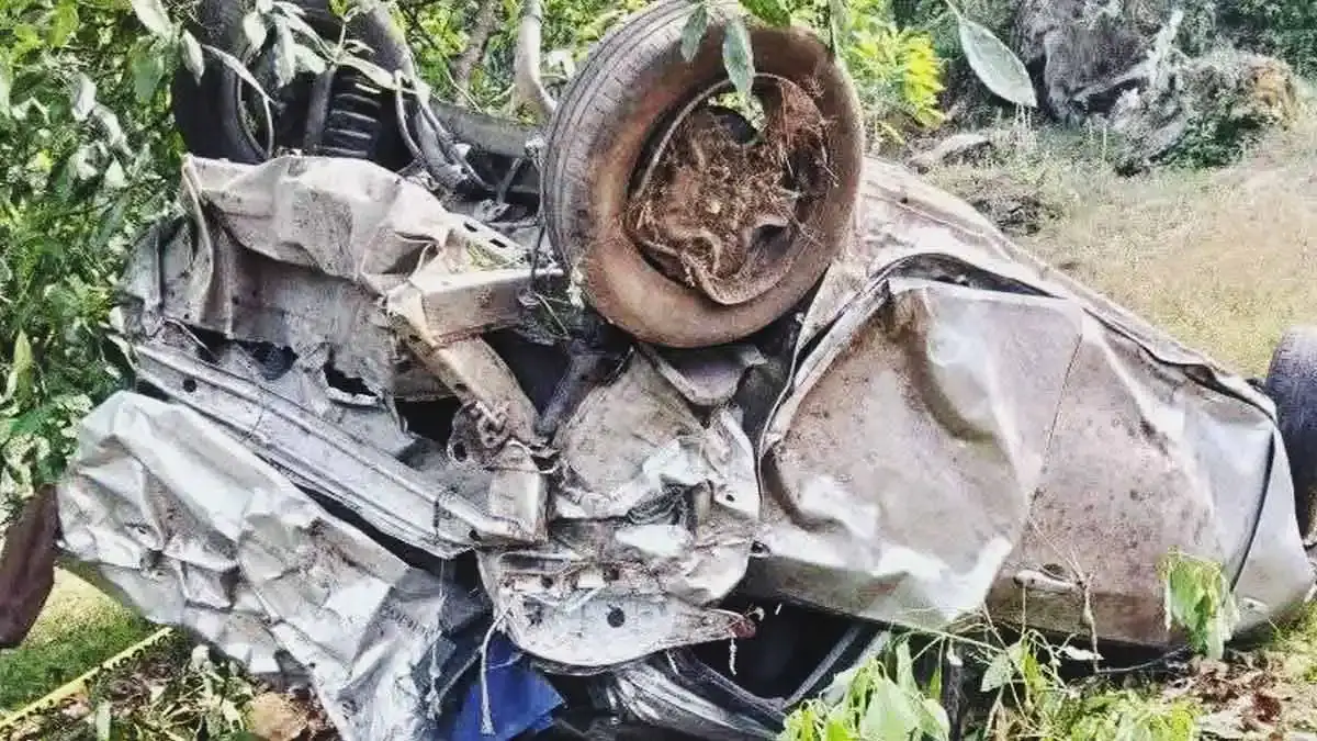 Volcadura por exceso de velocidad dejó dos muertos en Naupan, Puebla