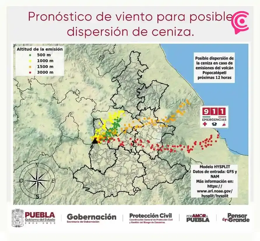 Así estará el clima en Puebla este lunes 21 de abril del 2025 
