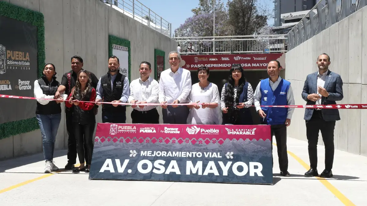 Inaugura Pepe Chedraui Mejoramiento Vial de Avenida Osa Mayor