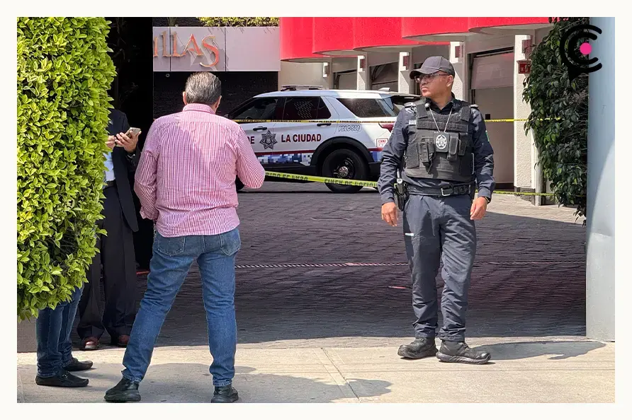 Trabajador del Hotel Villas Premier en Puebla resbaló, cayó y murió al regar las jardineras