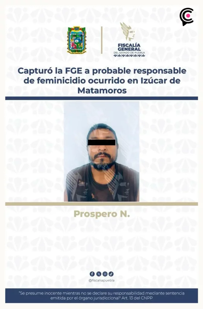 Feminicidio 11: Mujer es asesinada a golpes por su pareja en Izúcar; detienen al responsable
