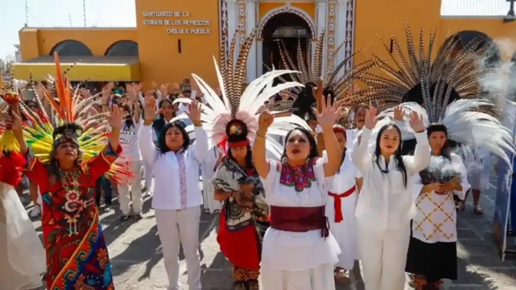 Tradición, arte y cultura en el arranque del Equinoccio Xopanilhuitl 2025 en San Pedro Cholula