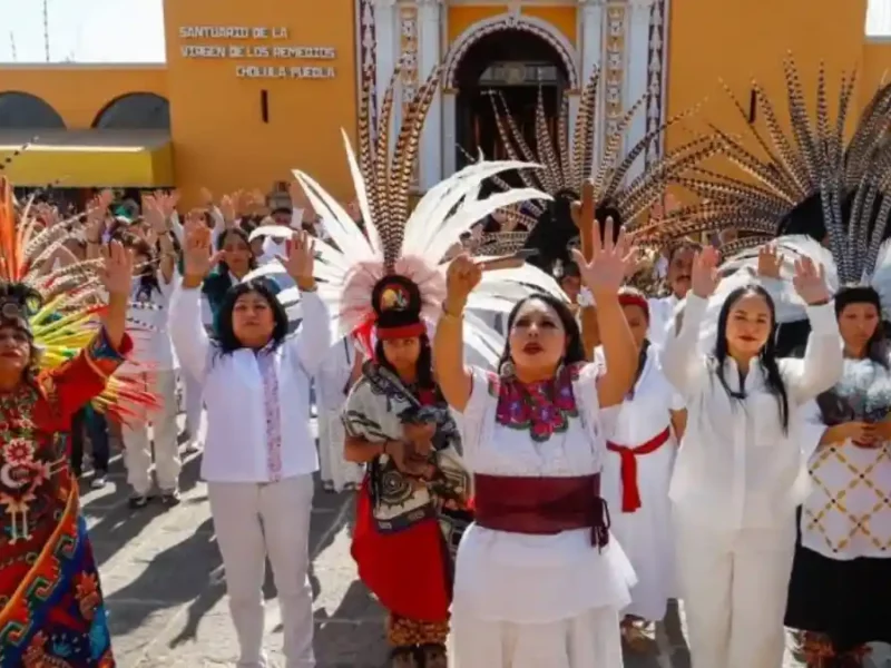Tradición, arte y cultura en el arranque del Equinoccio Xopanilhuitl 2025 en San Pedro Cholula