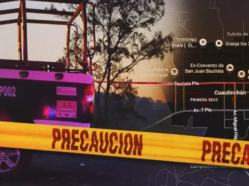 Motociclista derrapó y murió tras esquivar un caballo amarrado en terreno de Cuautinchán, Puebla