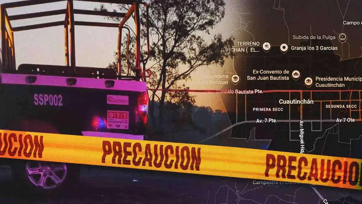 Motociclista derrapó y murió tras esquivar un caballo amarrado en terreno de Cuautinchán, Puebla