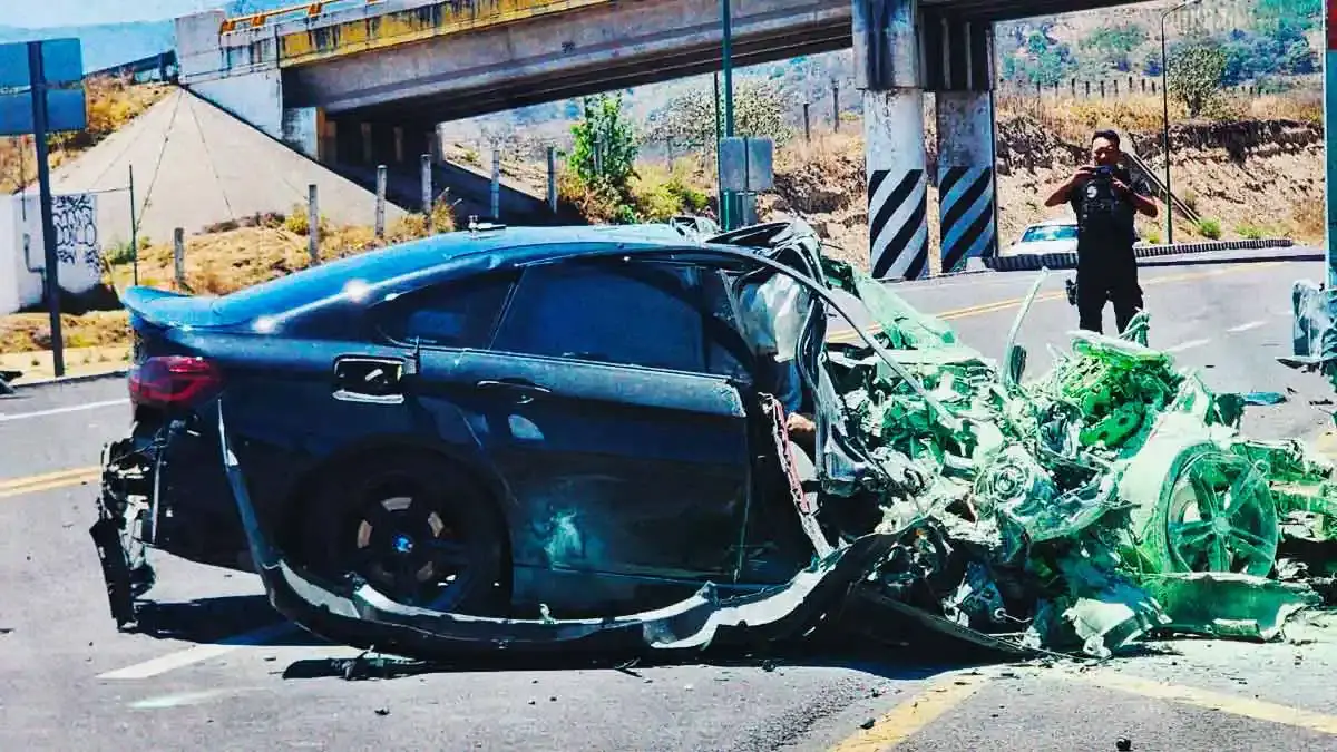 Pareja murió por el choque contra un tráiler, en Chignahuapan, Puebla