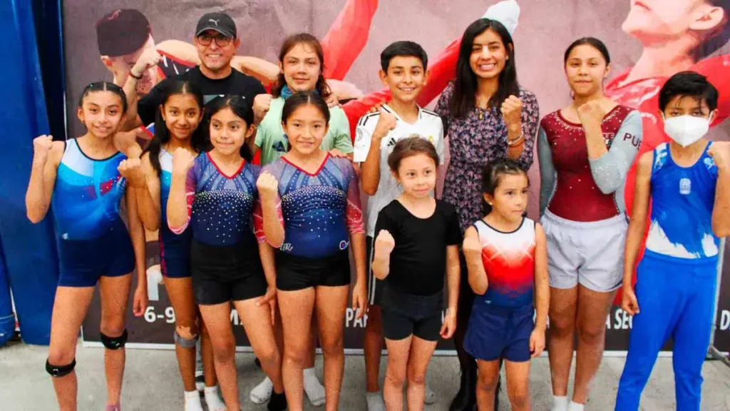 Equipo de gimnasia de Puebla participará en selectivo rumbo a Olimpiada Nacional 2025