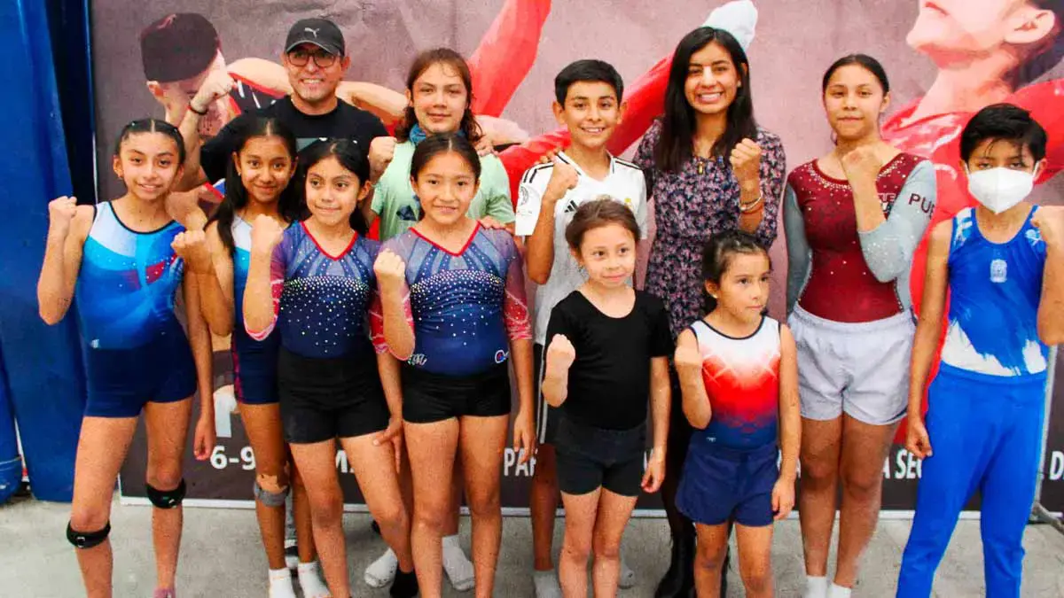 Equipo de gimnasia de Puebla participará en selectivo rumbo a Olimpiada Nacional 2025