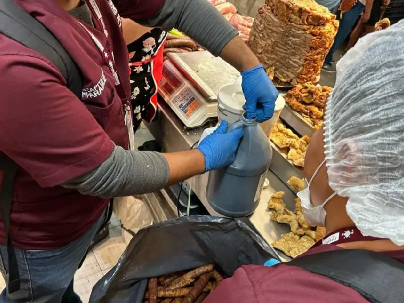Realiza Gobierno de la Ciudad inspección sanitaria en Mercado Zapata ante denuncia ciudadana