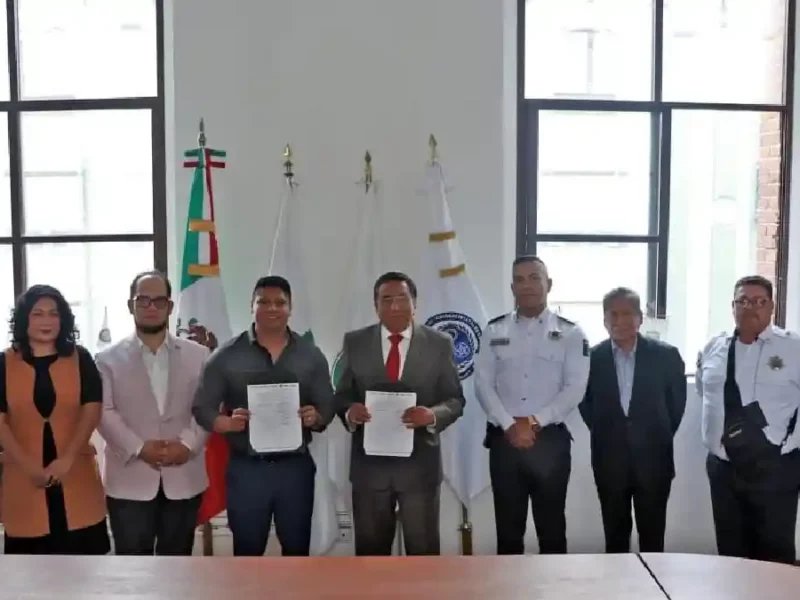 Destaca Humberto Aguilar inversión histórica en materia de seguridad pública en Cuautlancingo