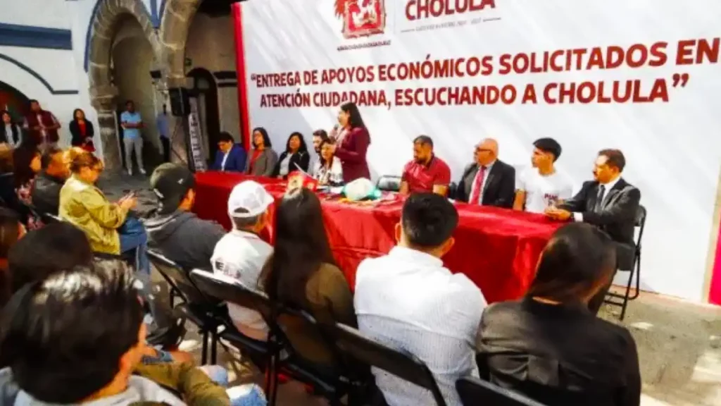 El Gobierno Municipal reafirma su compromiso con las y los cholultecas: Tonantzin Fernández