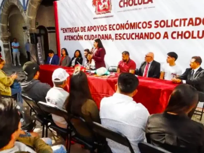 El Gobierno Municipal reafirma su compromiso con las y los cholultecas: Tonantzin Fernández