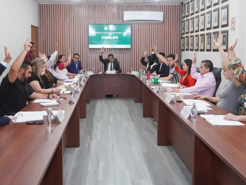 Aprueba cabildo de Texmelucan dictamen de priorización de obras 2025 en sesión extraordinaria