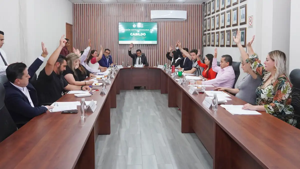 Aprueba cabildo de Texmelucan dictamen de priorización de obras 2025 en sesión extraordinaria