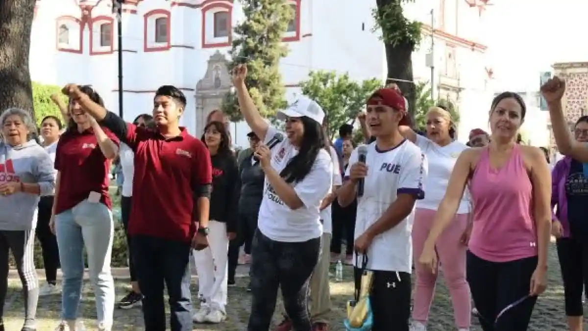 Deporte y unidad: San Pedro Cholula participa en clase nacional de boxeo
