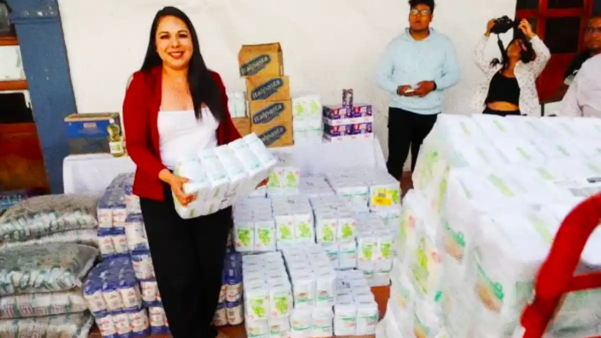 Entrega Gobierno de Cholula y DIF Municipal insumos para desayunos escolares