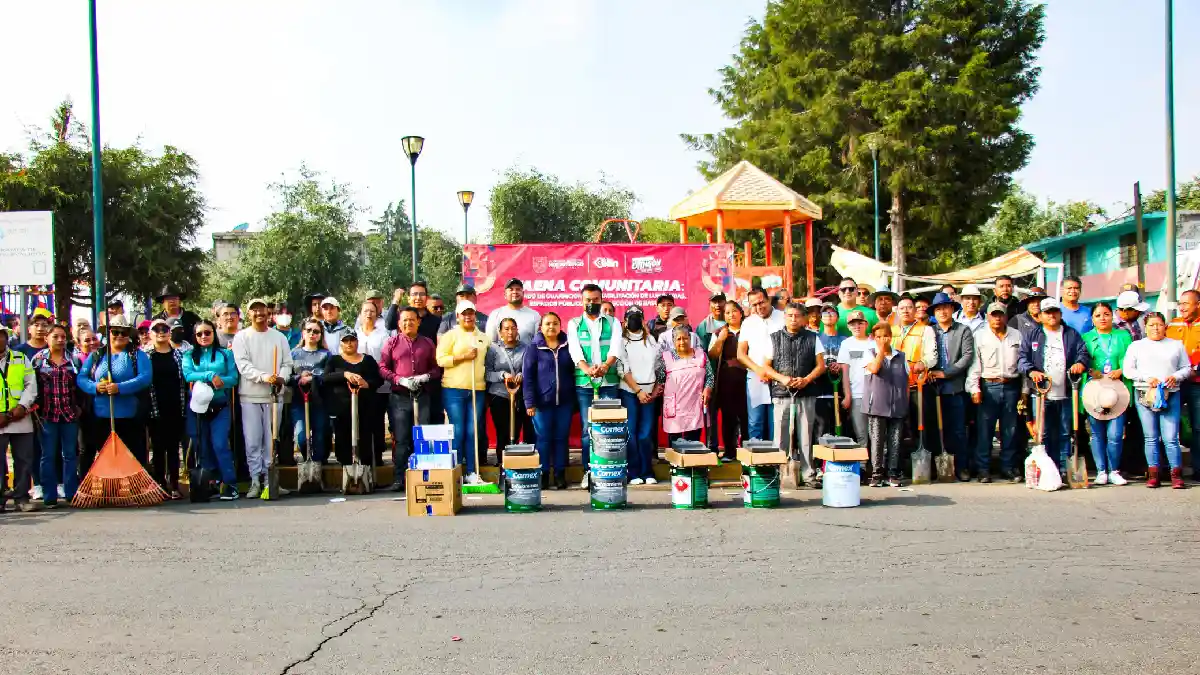 Programa “Pongámoslo chingón entre todas y todos” transforma la colonia Santa Bárbara en Huejotzingo