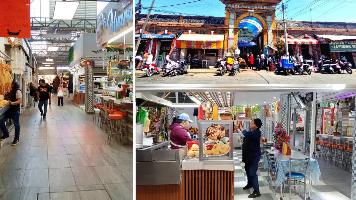 Gobierno Municipal de Texmelucan trabaja en programa interno de protección civil del mercado Domingo Arenas