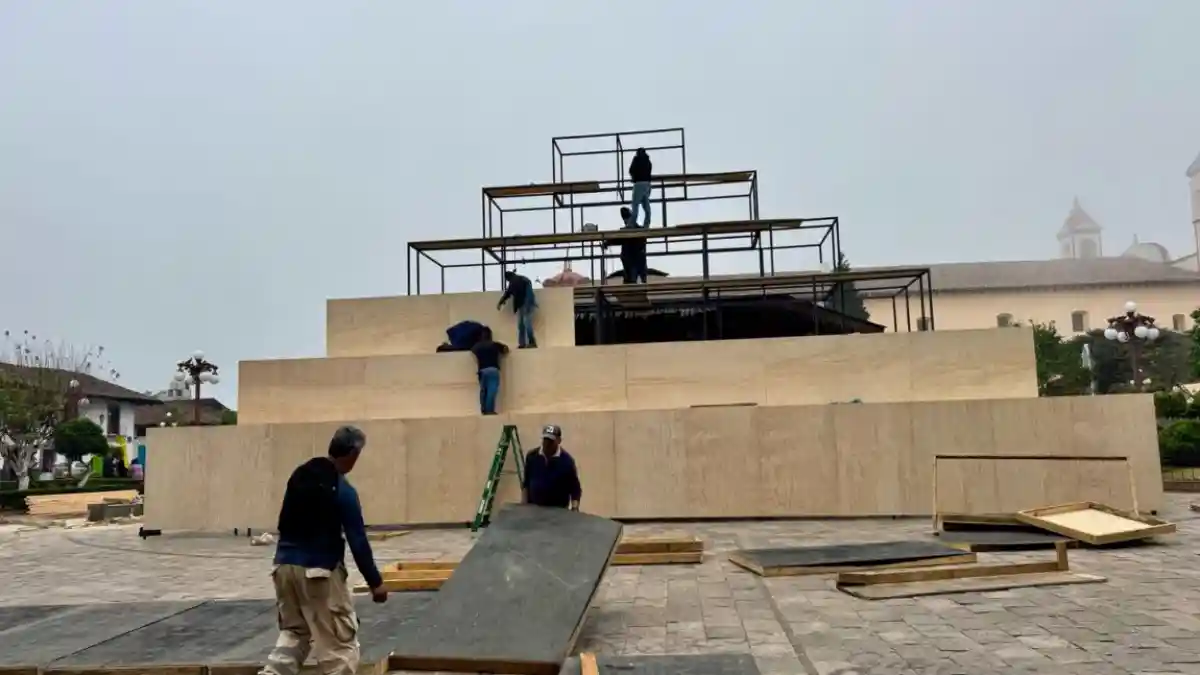 ¡A toda máquina! Ayuntamiento de Zacatlán trabaja para el Festival Camino al Tlalocan
