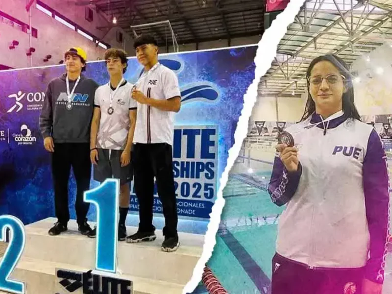Nadadores poblanos obtienen seis medallas en segunda fase del Arena Élite Championship Tijuana 2025
