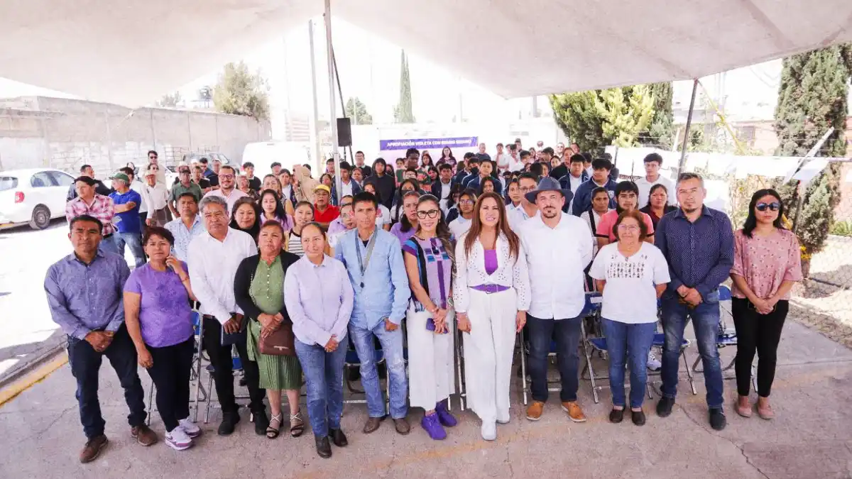 Más espacios seguros promueve Lupita Cuautle con “Apropiación Violeta”