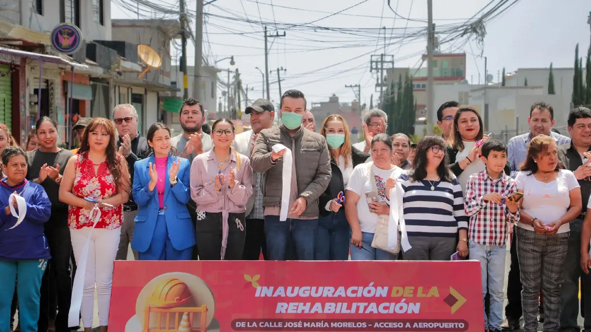Gobierno de Roberto Solís moderniza acceso vial al aeropuerto de Huejotzingo