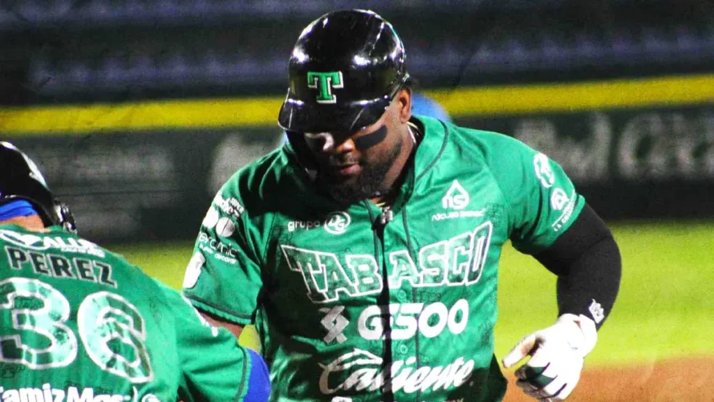Abraham Almonte guía el triunfo de los Olmecas de Tabasco sobre Pericos de Puebla  