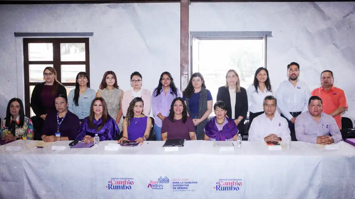 Fortalece San Andrés Cholula estrategia Puerta Violeta en favor de las mujeres