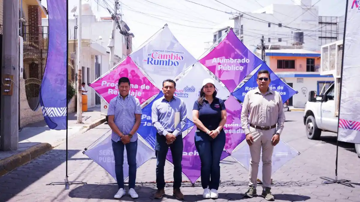 Mejora Lupita Cuautle la imagen urbana de espacios públicos