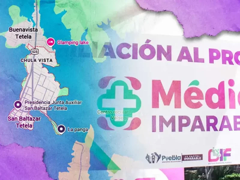 San Baltazar Tetela, la zona más beneficiada del programa Médico Imparable del Ayuntamiento de Puebla